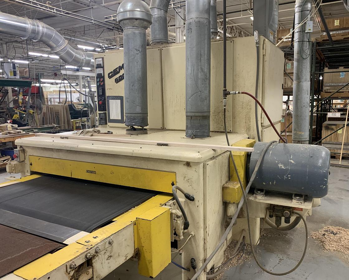 Used CEMCO 6000, 52" TOP AND BOTTOM PLANER-SANDER SYSTEM