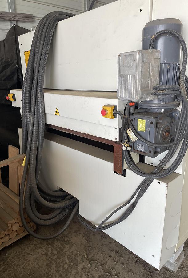 Used DMC UNISAND 2000-1, 52" 5-HEAD TOP AND 3-HEAD BOTTOM WIDE-BELT SANDER