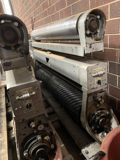 Used MISC. SPARE PARTS REMOVED FROM TIMESAVERS 252-4IC, 52", 4-HEAD WIDE-BELT SANDER