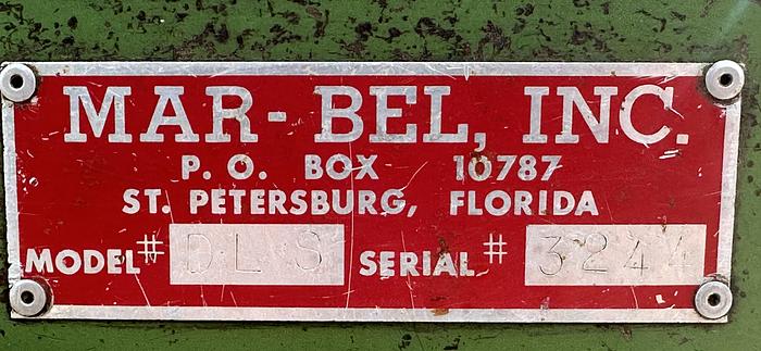 Used MAR-BEL  DLS LAMINATE SLITTER