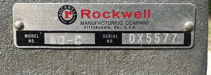 Used ROCKWELL 40-C RADIAL-ARM SAW