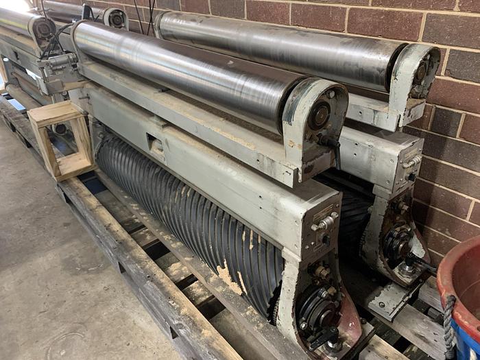 Used MISC. SPARE PARTS REMOVED FROM TIMESAVERS 252-4IC, 52", 4-HEAD WIDE-BELT SANDER