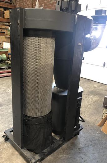 Used LAGUNA CFLUX:2, 2 HP HEPA CYCLONE/CARTRIDGE PORTABLE DUST COLLECTOR