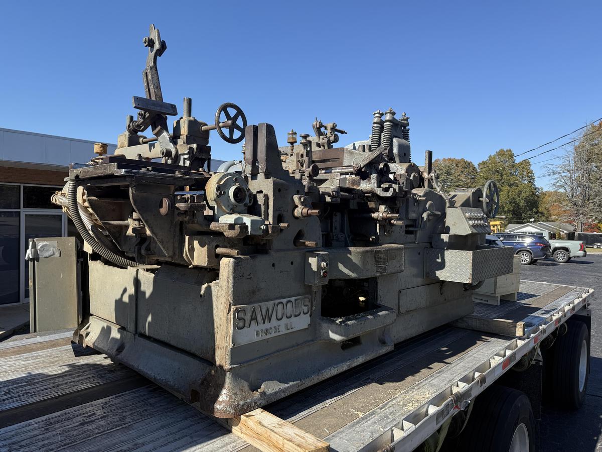 Used WOODS 12” PUSH-FEED MOULDER