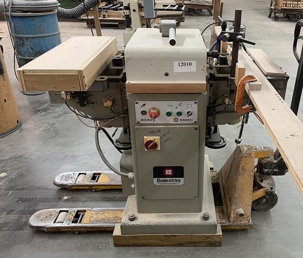 Used BALESTRINI MICRON DOUBLE-SIDED MORTISER