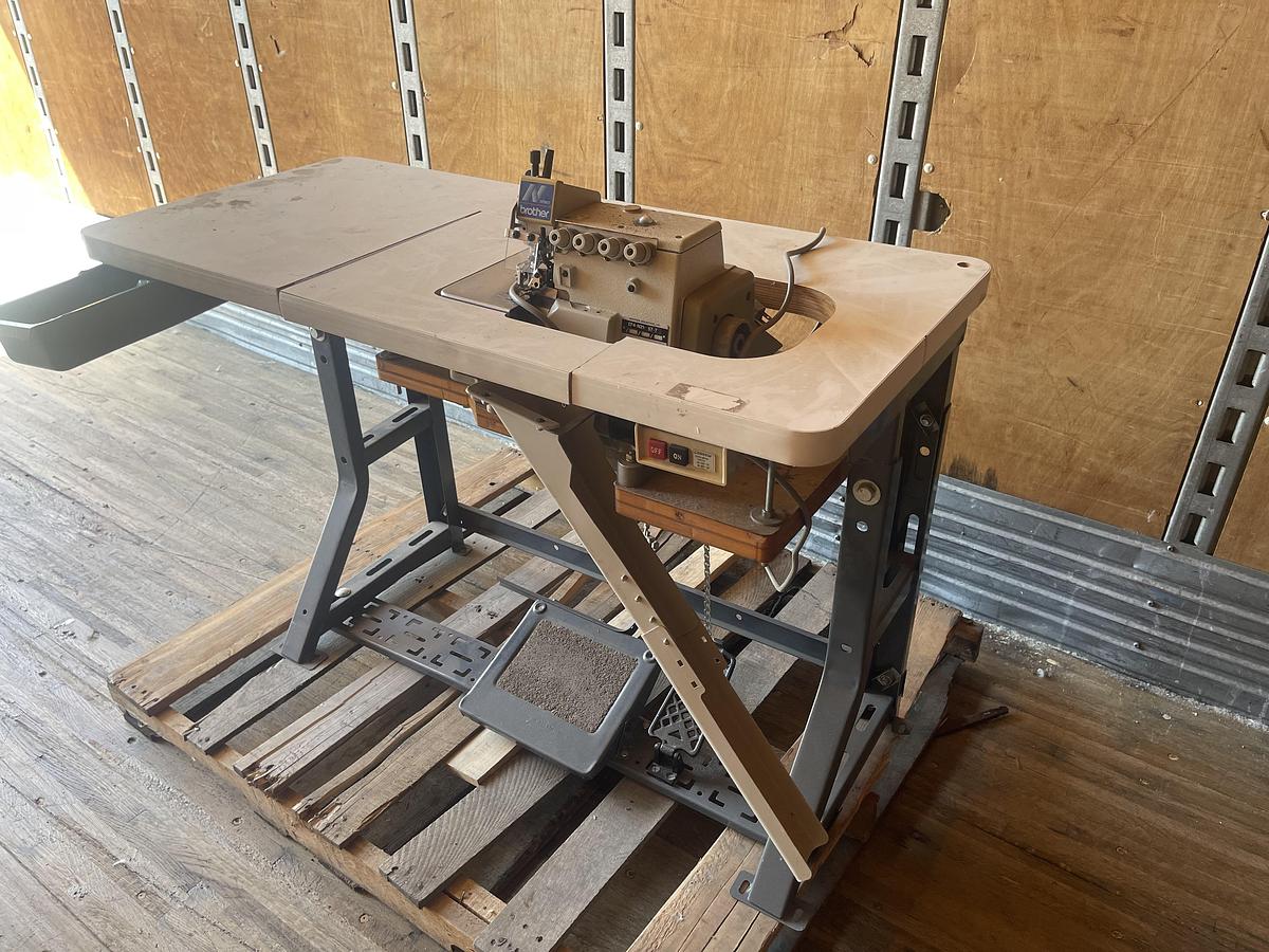 Used BROTHER EF4-N21-57-7 SEWING MACHINE