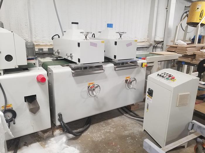 Used STANZA 12" UV STAINING FLOORING LINE