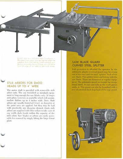 Used TANNEWITZ XJSH ROLLING VARIETY SAW WITH HYDRAULIC ADJUSTMENT