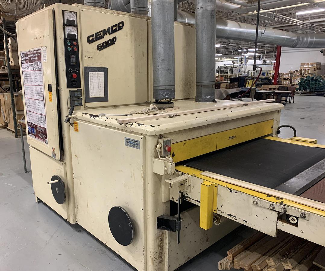 Used CEMCO 6000, 52" TOP AND BOTTOM PLANER-SANDER SYSTEM