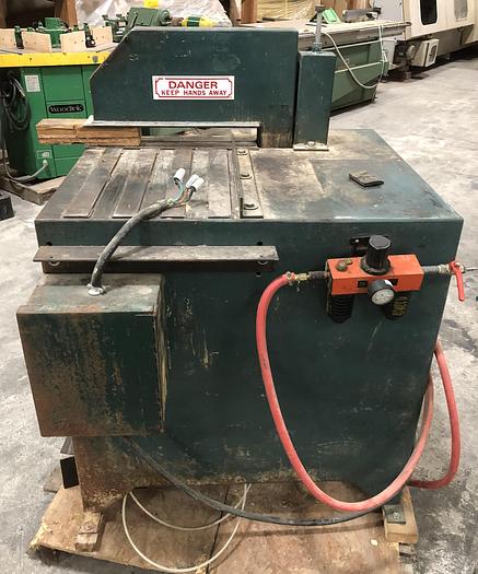 Used LAUDERDALE HAMILTON LH UP-CUT SAW WITH INFEED