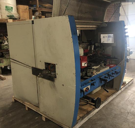 Used WEINIG UNIMAT-25E AUTOMATIC 5-SPINDLE FEED-THROUGH MOULDER