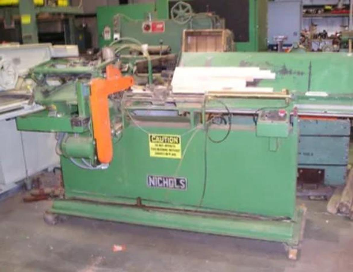 Used NICHOLS CLEAT BORING MACHINE