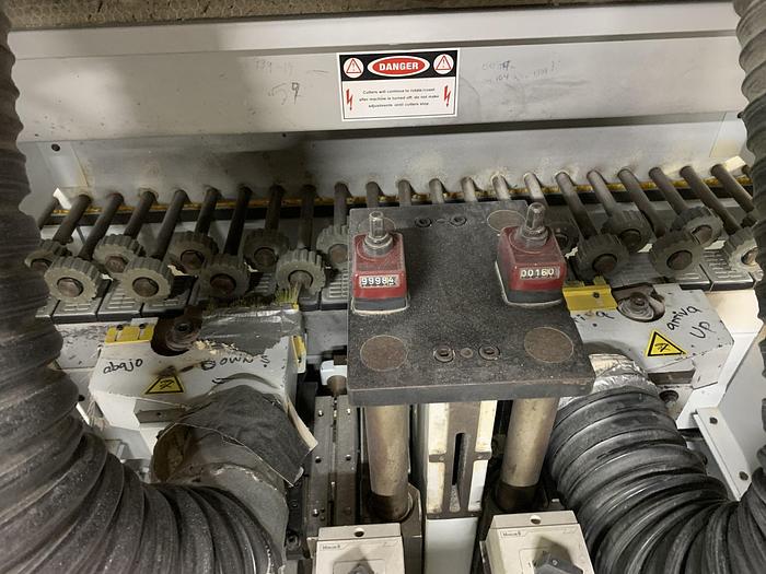 Used BRANDT PROFILINE SP53 FEED-THROUGH SHAPE AND SAND MACHINE