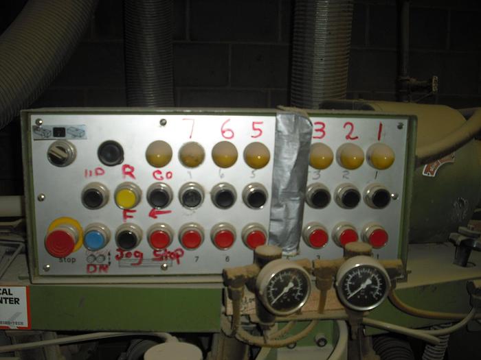 Used WEINIG PFA-22N, 7-HEAD MOULDER