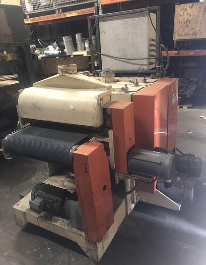 Used DUBOIS SBD-24, 24" DOUBLE-HEAD DENIBBING SANDER