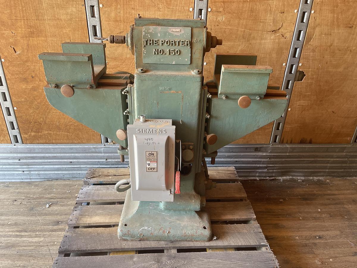 Used PORTER, NO. 150 DOUBLE-SIDED BUCK SHAPER