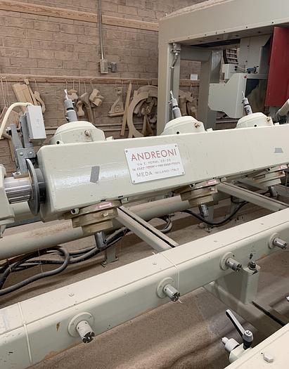 Used ANDREONI 12-SPINDLE AUTOMATIC CARVING MACHINE