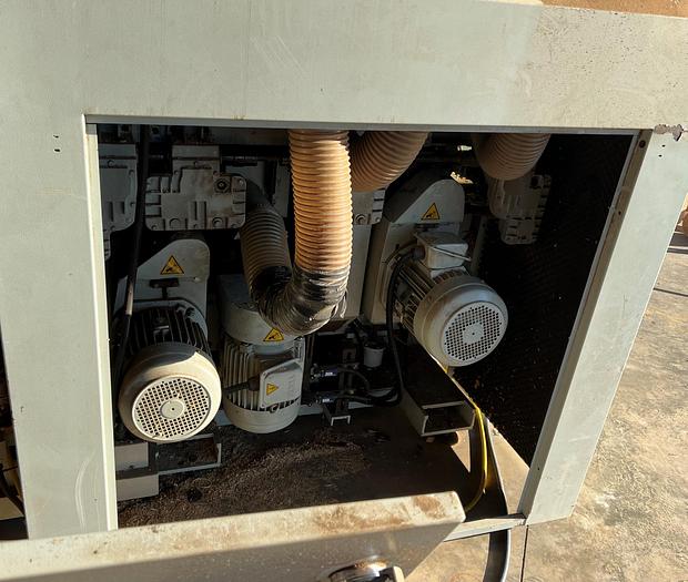 Used LEADERMAC LMC 418 SMARTMAC 8" 4-HEAD MOULDER