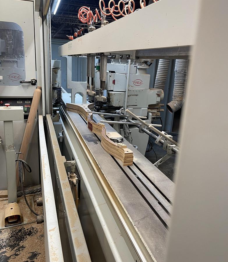 Used PADE UNIZE 6T, LINEAR PROFILE SHAPER