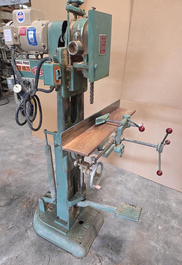 Used POWERMATIC NO. 15 CHAIN SAW MORTISER