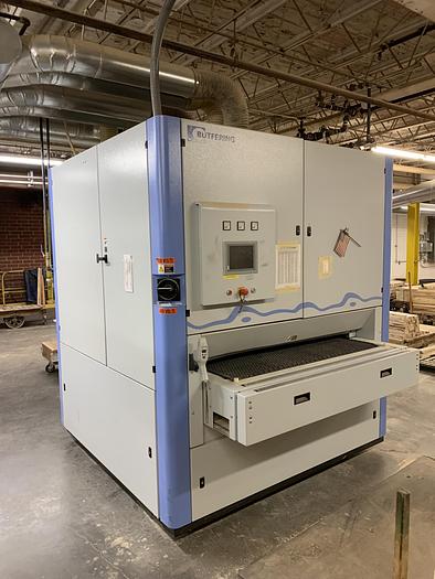 Used BUFTERING OPTIMAT SWT-335-QCH, 50", 3-HEAD WIDE-BELT SANDER