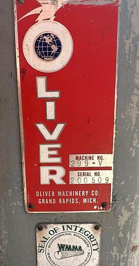 Used OLIVER 299-V, 24" PLANER