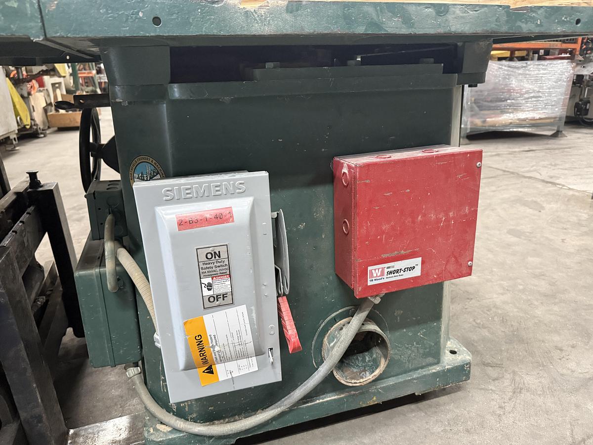 Used NORTHFIELD N0. 4 VARIETY SAW WITH 3-ROLL FEEDER