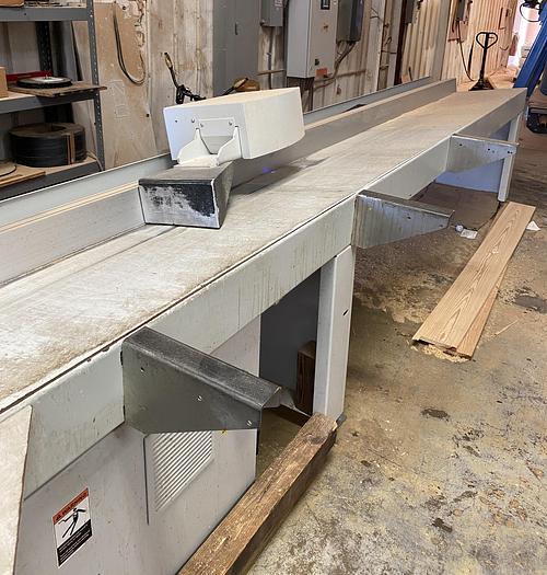 Used WEINIG OPTICUT S-90 OPTIMIZING CROSS-CUT SAW