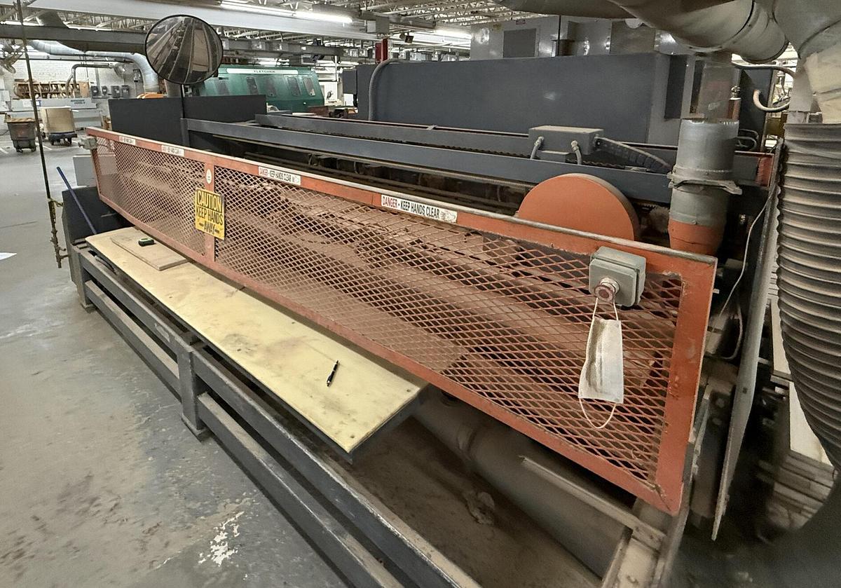 Used ROSENQUIST EF-100 ELECTRO-FLOW FEED-THROUGH RADIO-FREQUENCY GLUER