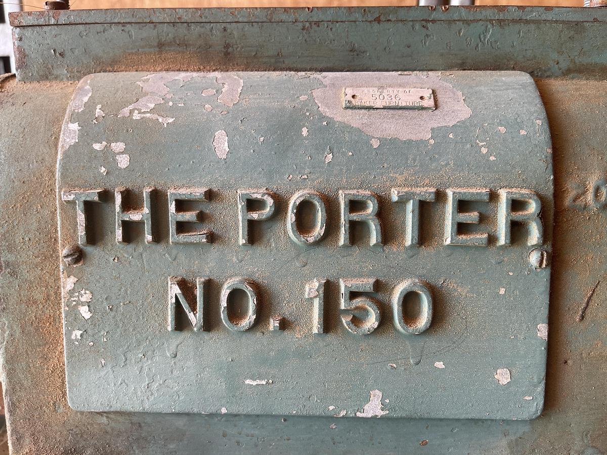 Used PORTER, NO. 150 DOUBLE-SIDED BUCK SHAPER