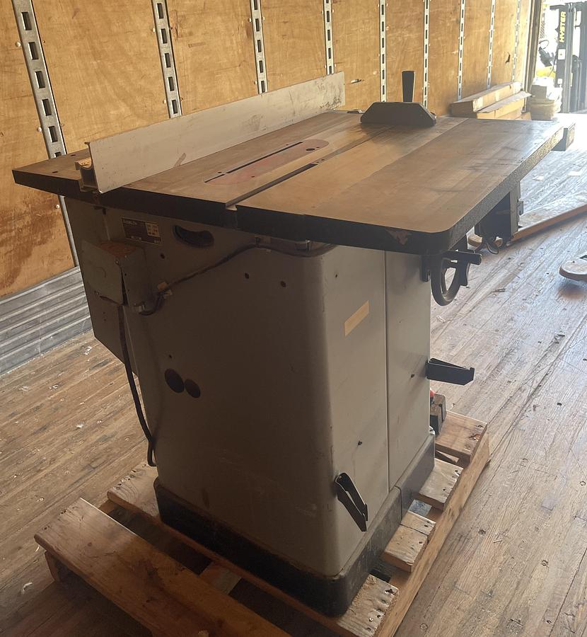 Used DELTA PLATINUM SERIES 36-941 UNISAW TABLE SAW