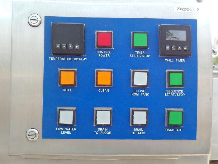 Used Cooler, Tumble Chiller, 300 Gallon, S/st, Cleveland #S743105