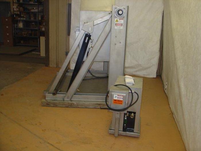 Used New Stainless Steel Pivot-Style Combo Dumper, 60" High Pivot