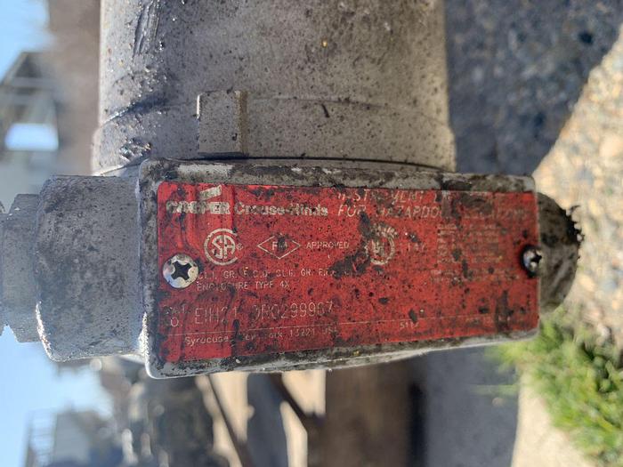 Used Tank, 1,500 Gallon, S/st, 4' x 18', 25 PSI, Coalescer Tank #S743658