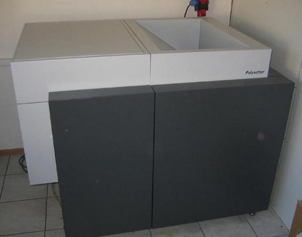Used Heidelberg Polysetter 52 polyester platesetter 2005