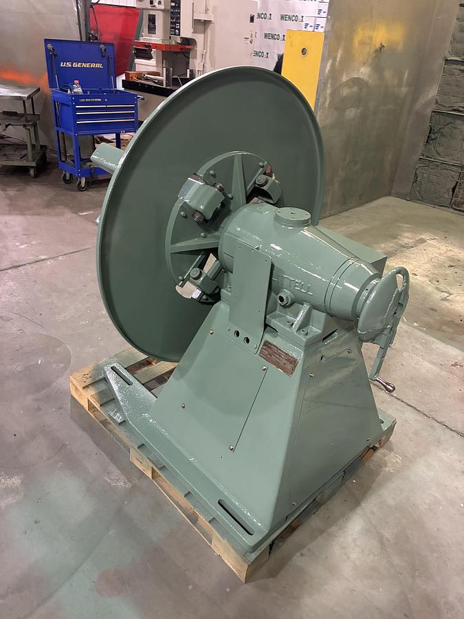 Used 4000 LBS LITTELL MODEL 40-24, MOTORIZED UNCOILER