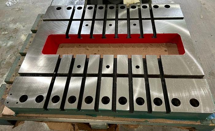 Used Bruderer bolster plate