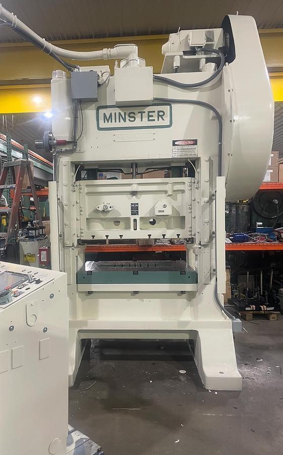 Used MINSTER P2-100-48 STRAIGHT SIDE PUNCH PRESS