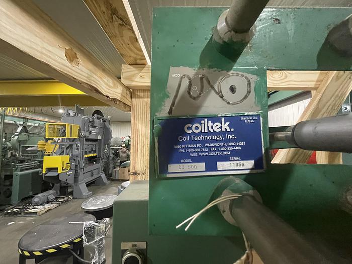 Used 500 Lb., COILTEK, No. CI-500,