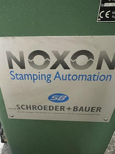 Used NOXON Automatic Single Track Winder Model SW 1024 - With Paper Interleaf for winding