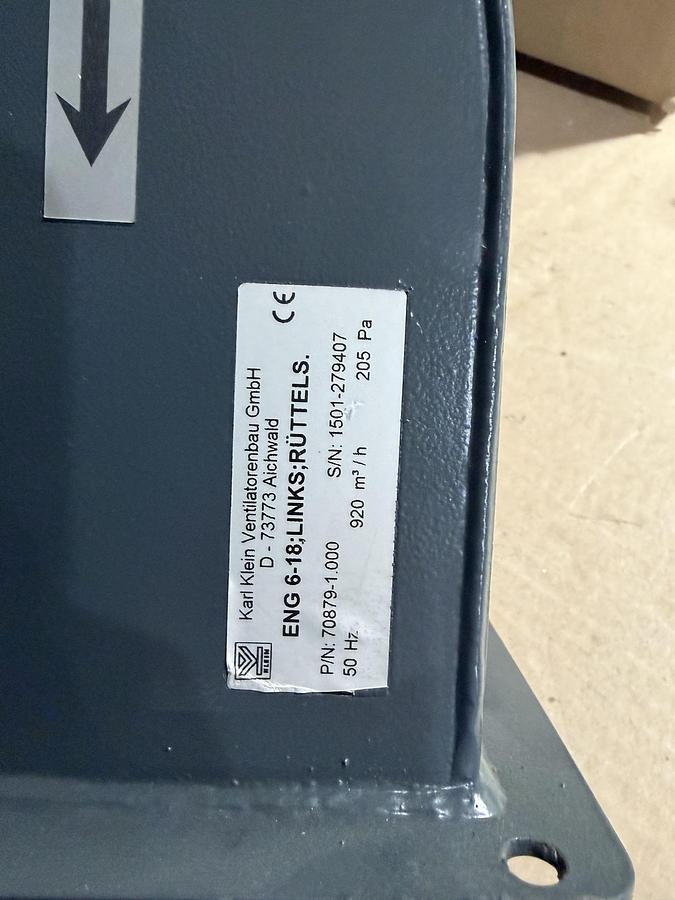 Used 2024 BRUDERER VENTILATOR