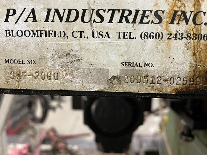 PA INDUSTRIES SRF-200U