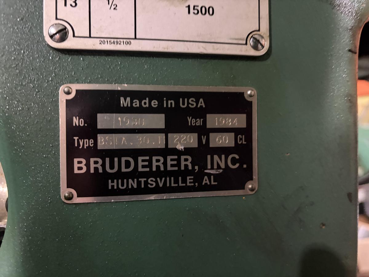 Used BRUDERER BSTA 30 *