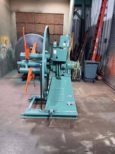 Used 4000 LBS LITTELL MODEL 40-18, MOTORIZED UNCOILER