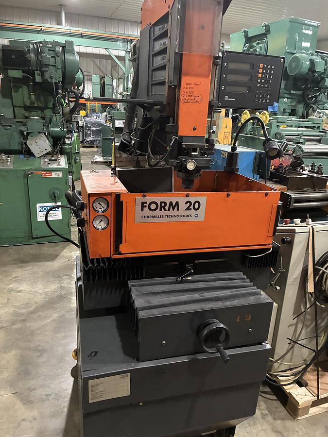 Used 1994 CHARMILLES TECH EDM FORM 20 FROM 20