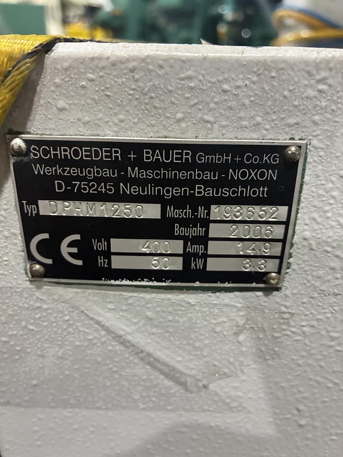 Used 2006 NOXON STAMPING AUTOMATION DPHM1250