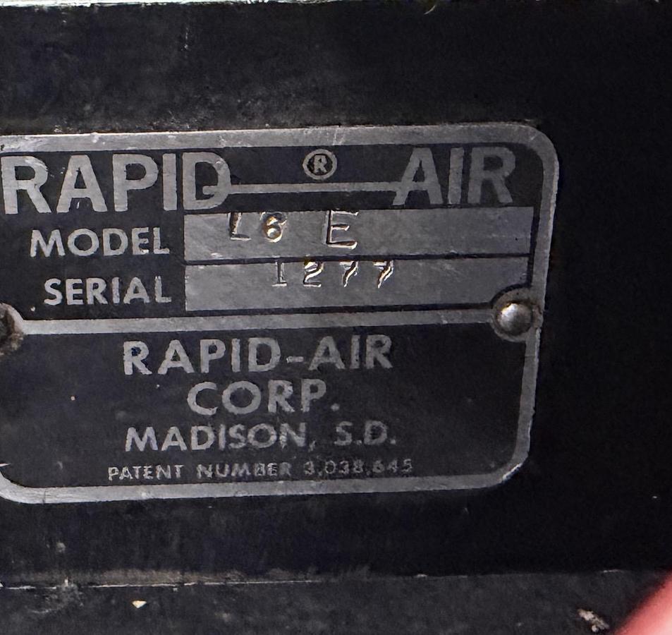 Used RAPID-AIR MFG L6E