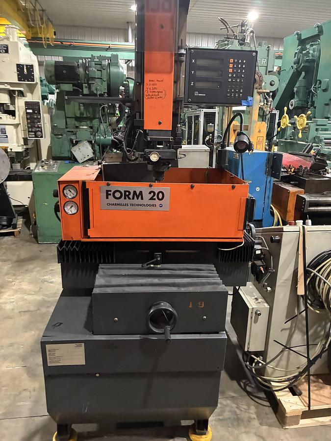 Used 1994 CHARMILLES TECH EDM FORM 20 FROM 20
