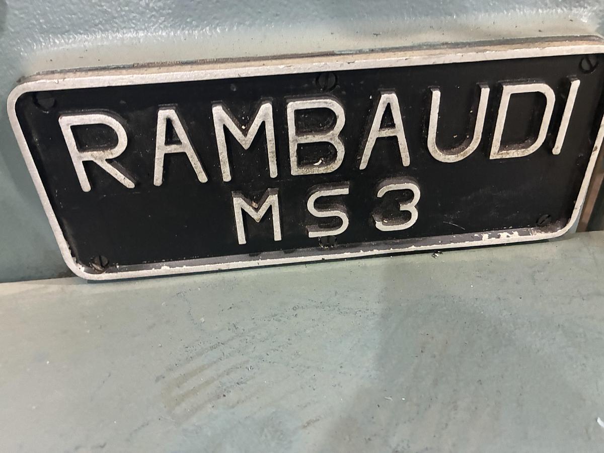 Used RAMBAUDI UNIVERSAL GRINDER
