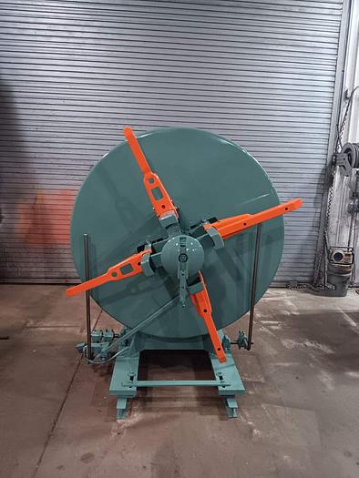 Used 4000 LBS LITTELL MODEL 40-18, MOTORIZED UNCOILER